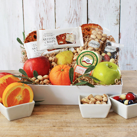 Fresh Harvest & Artisan Delights Gift Basket