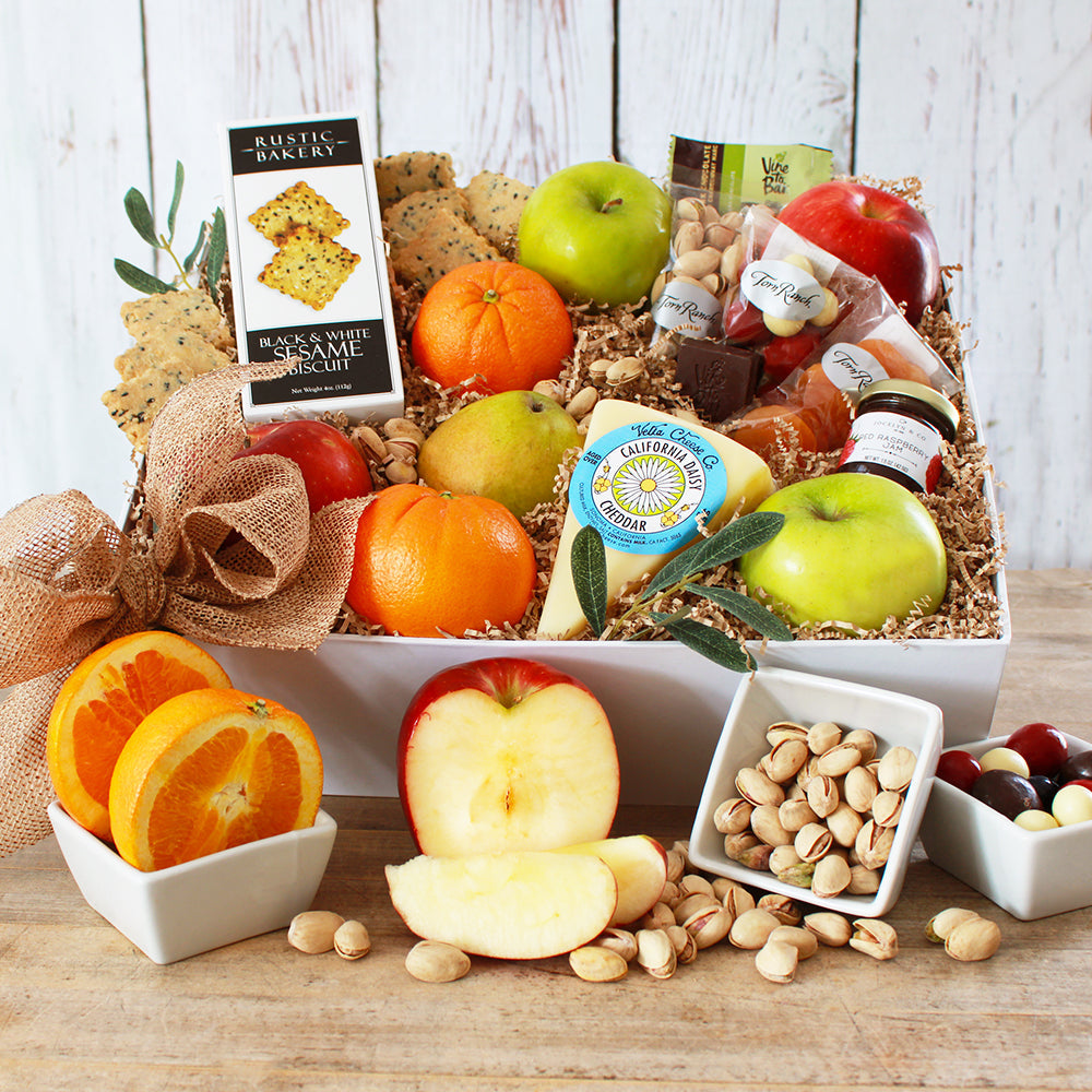 Epicurean Fruit & Cheese Gift Basket