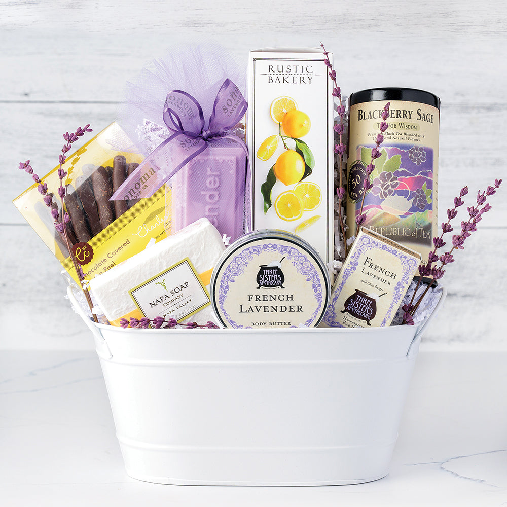 Sonoma Lemons & Lavender Gift Basket