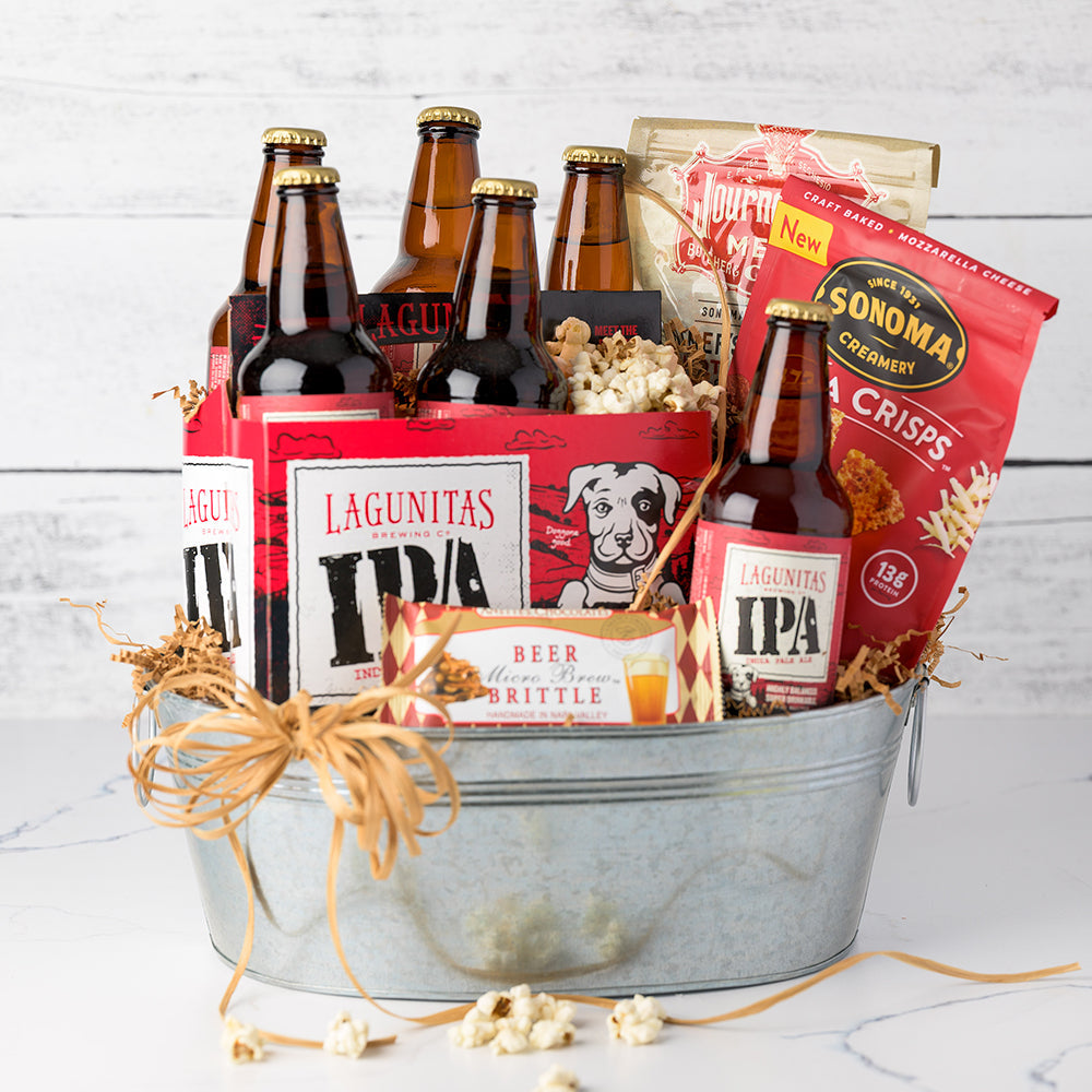 California Craft Beer & Snack Gift Basket