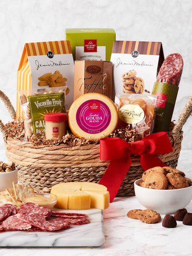 Sweet and Savory Artisanal Gourmet Gift Basket