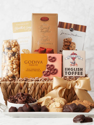 Chocolate Lovers Deluxe Gift Basket