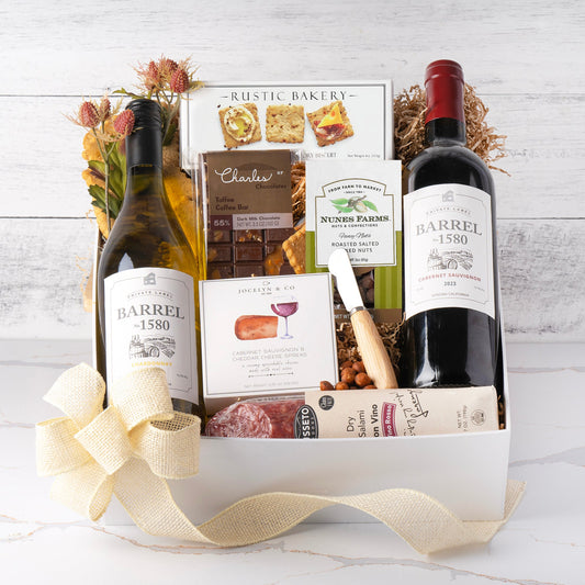 Sonoma Select Wine & Cheese Pairing Gift Basket