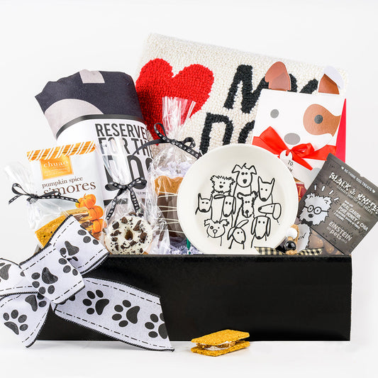 I Love You S'more Gift Basket for the Dog Lover