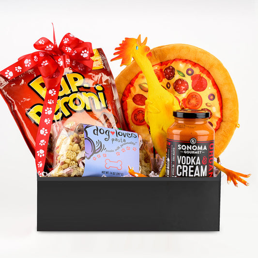 Lucca's Italian Favorites Buddies by Lucca Gift Box for Dog Owners