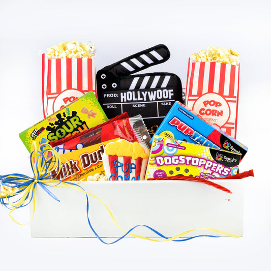 Movie Night Buddies by Lucca Gift Box for Dog Owners