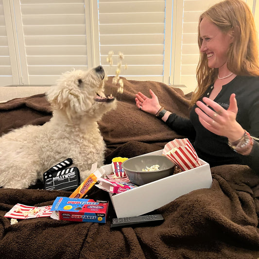 Movie Night Buddies by Lucca Gift Box for Dog Owners