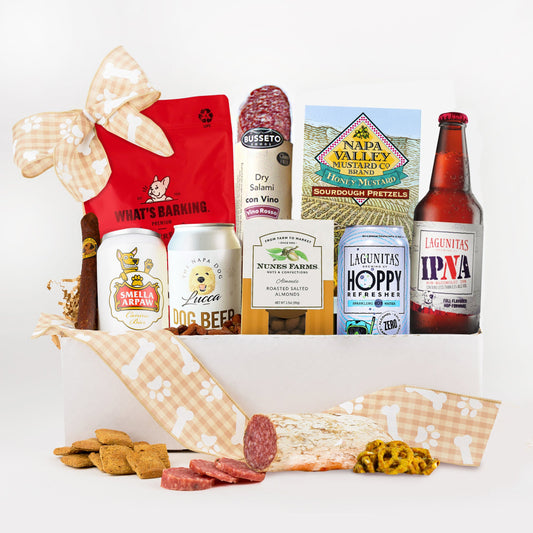 Dog Lover's Alcohol Free Brew Gift Basket
