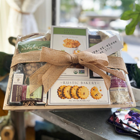 Sonoma Artisan Meat & Cheese Gourmet Gift Basket