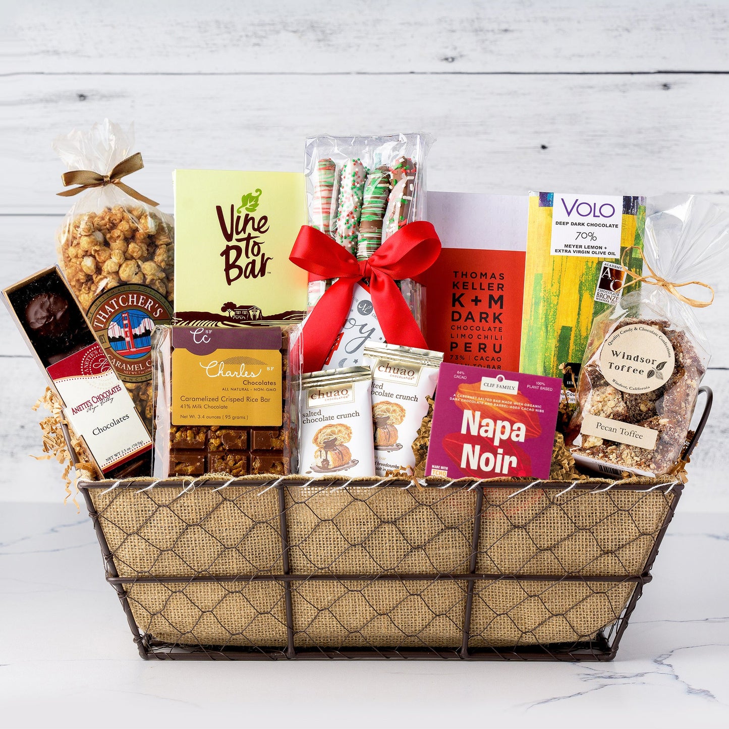 Napa Valley Chocolate Dream Gift Basket