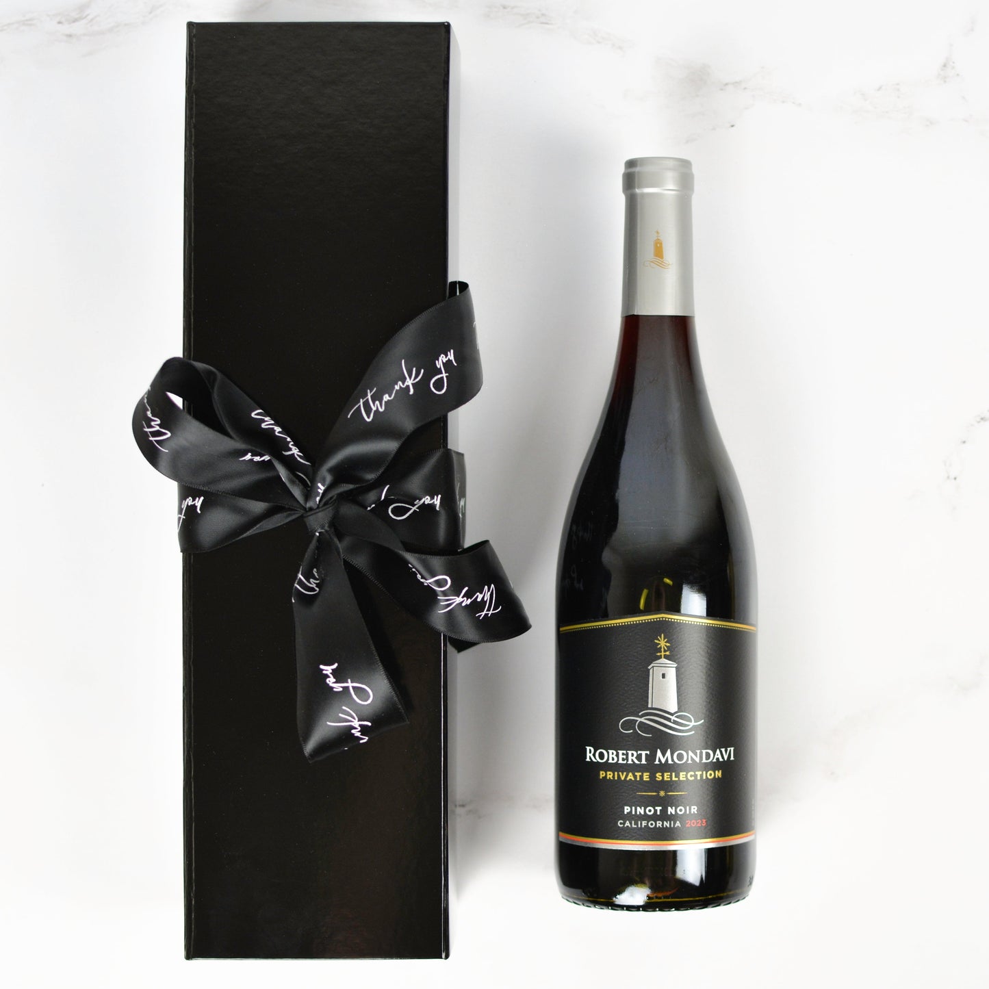 Mondavi Thank You Pinot Noir – Robert Mondavi pinot noir with gourmet snacks