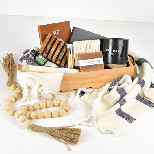 Tranquility Spa & Journal Gift Basket