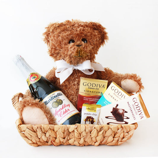 Big Bear-y Sweet Delight Gift Basket