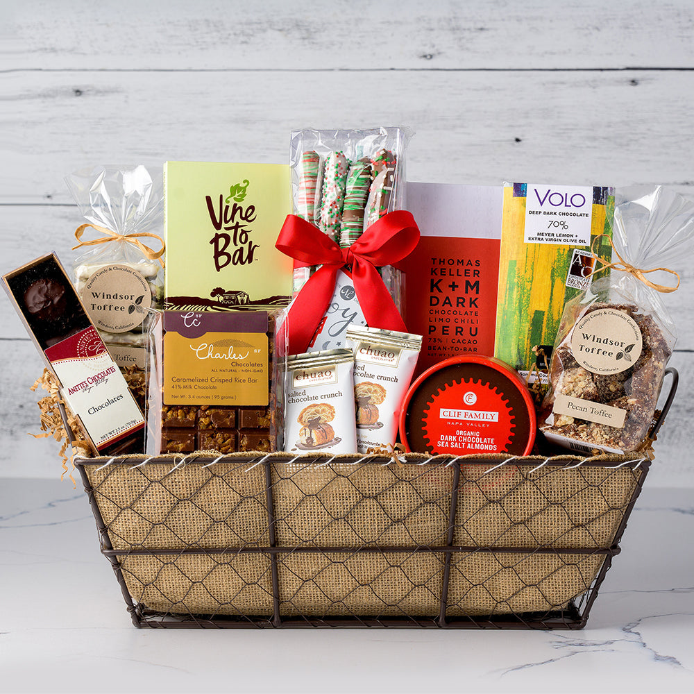 Napa Valley Chocolate Dream Gift Basket