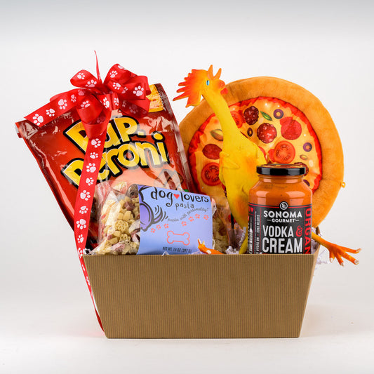 Lucca's Italian Favorites Buddies Gift Box for Dog Owners