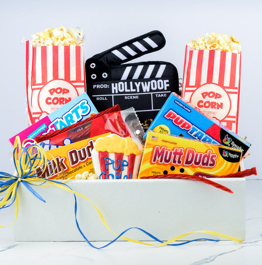 Movie Night Buddies Gift Box for Dog Owners