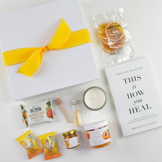 With Our Sympathy – Thoughtful sympathy gift basket with comfort foods
