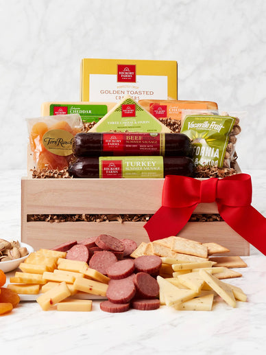 Hickory Farms Meat and Cheese Thank You Gift Basket
